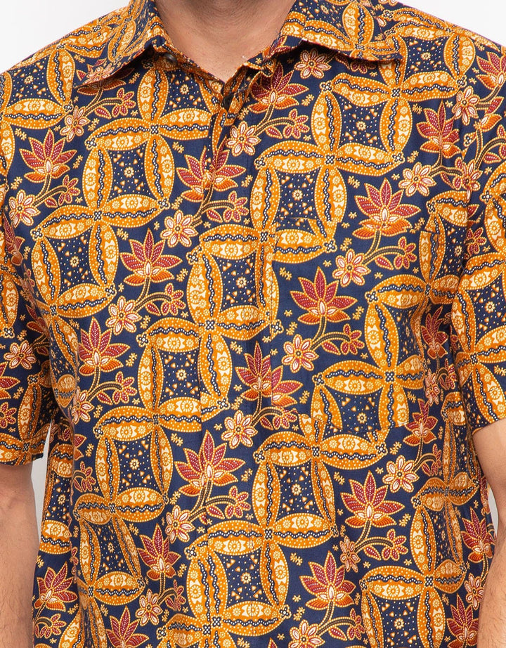 Adikusuma Hem Batik Lereng Kawung Pria