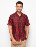 Adikusuma Batik Shirt with Jepara Woven Motif 532487119