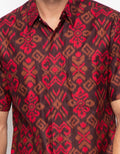 Adikusuma Batik Shirt with Jepara Woven Motif 532487119