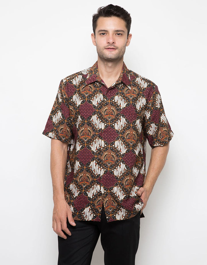 Arjuna Weda Hem Batik Ceplok