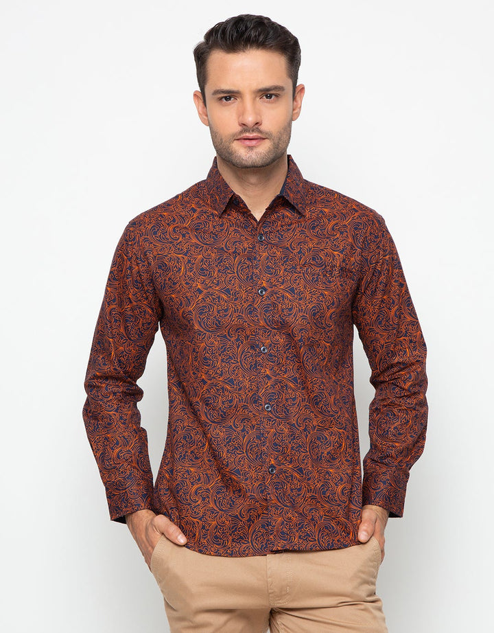 Bali Lestari Slimfit Lengan Panjang Cowok