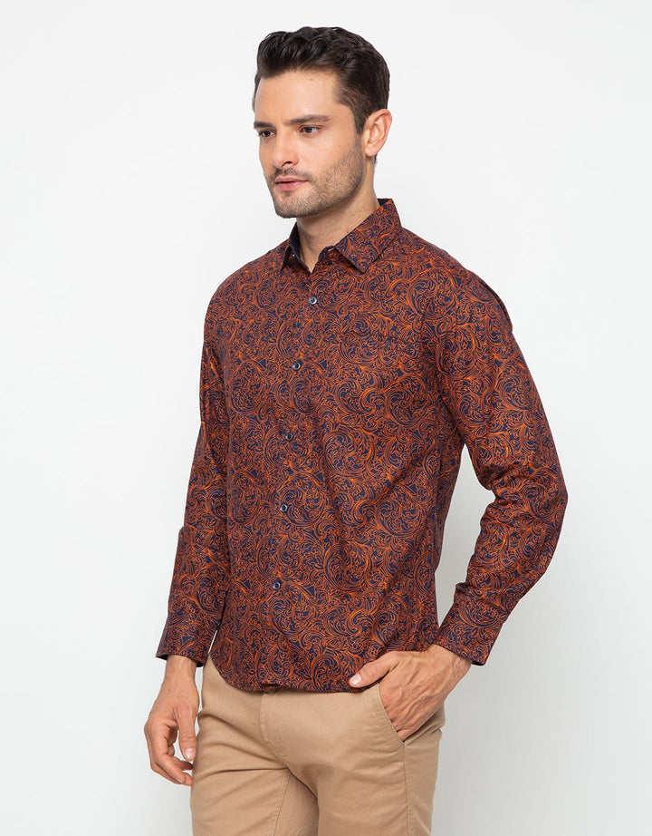 Bali Lestari Slimfit Lengan Panjang Cowok