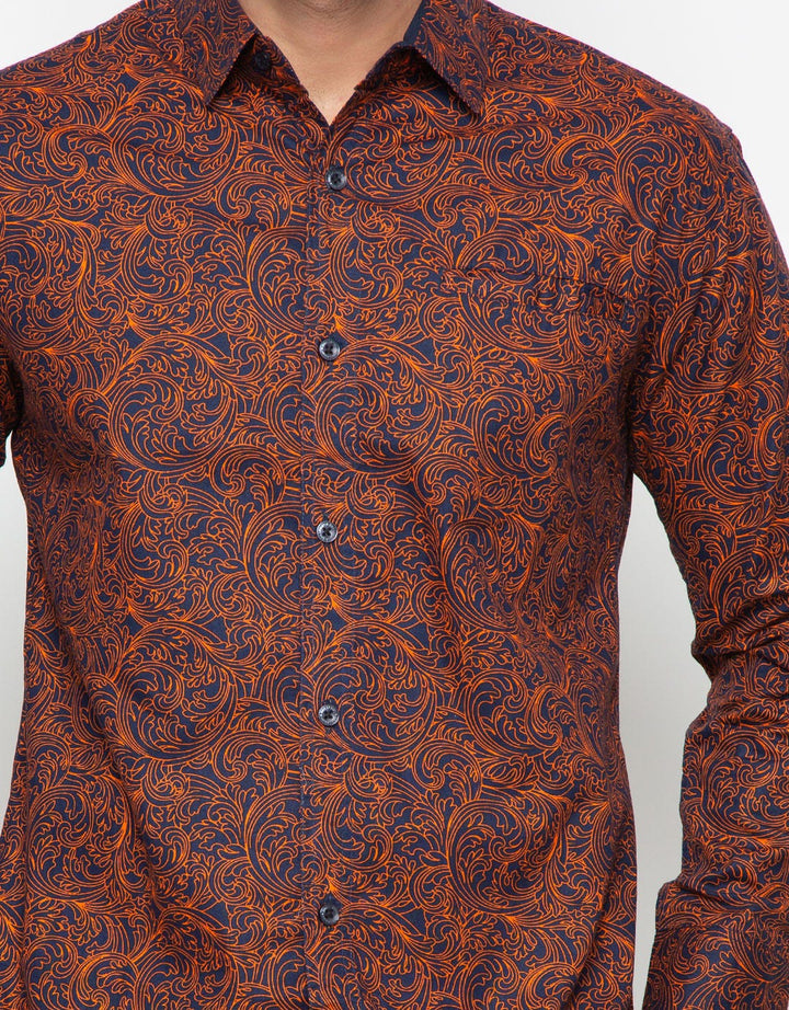 Bali Lestari Slimfit Lengan Panjang Cowok