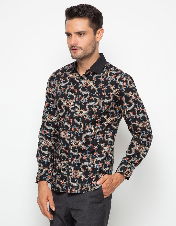 Bali Lestari AKSL-06-AKSL Slimfit Long Sleeve Men's Shirt