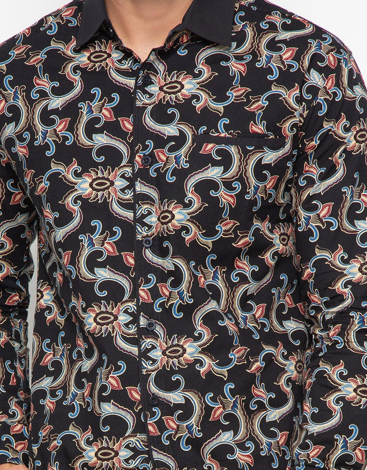 Bali Lestari AKSL-06-AKSL Slimfit Long Sleeve Men's Shirt