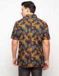 Arjuna Weda Batik Shirt Grape Leaves