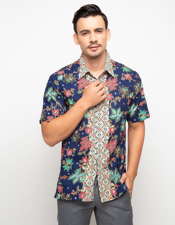 Arjuna Weda Batik Shirt Flower Shoe
