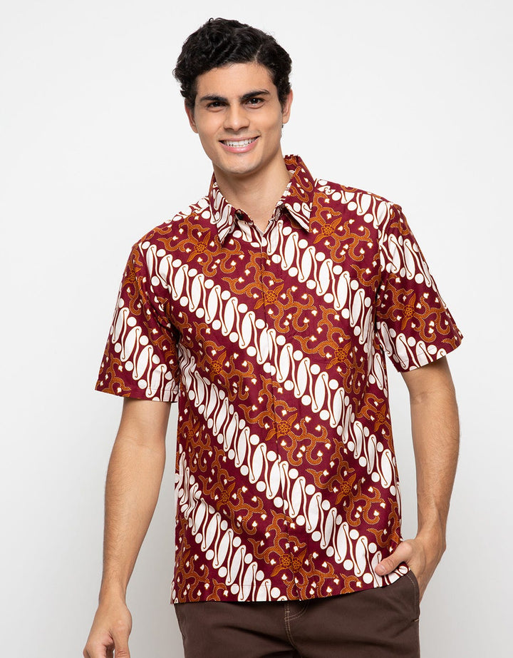 Arjuna Weda Hem Batik Parang Barong