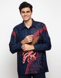 Arjuna Weda Peacock Parang Batik Shirt