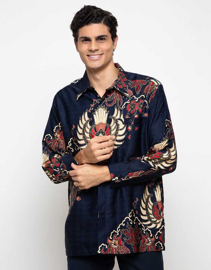 Arjuna Weda Elegant Modern Batik Shirt