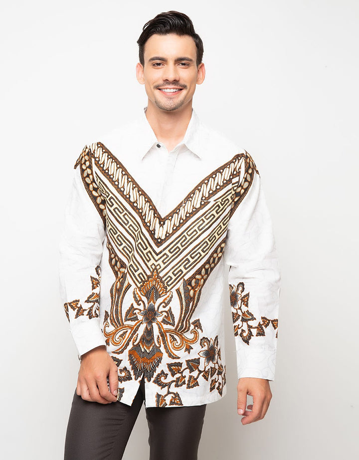 Arjuna Weda Batik Motif Shirt Sen