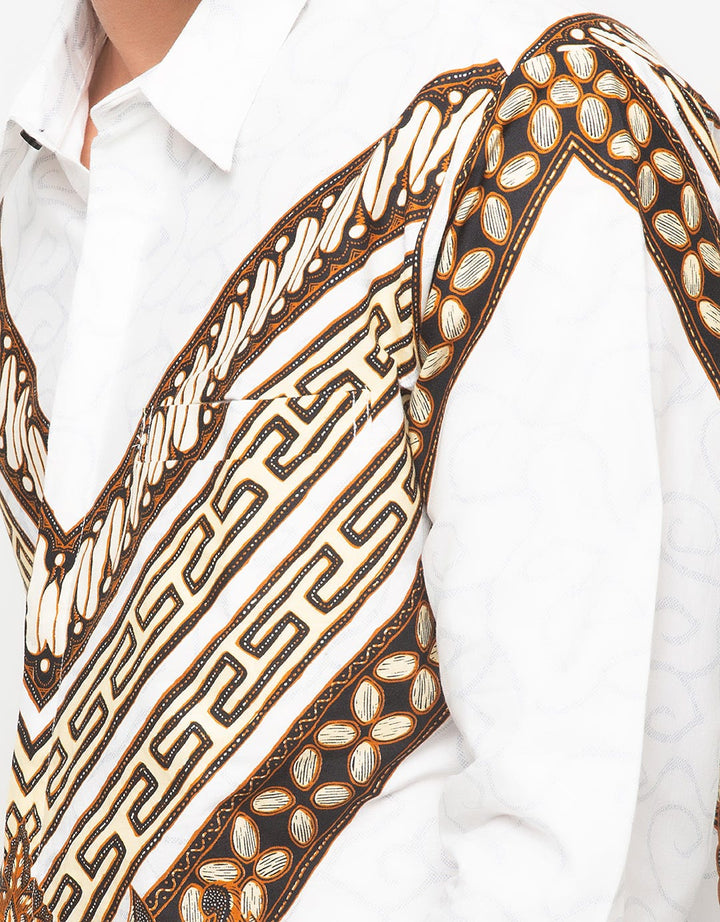 Arjuna Weda Batik Motif Shirt Sen