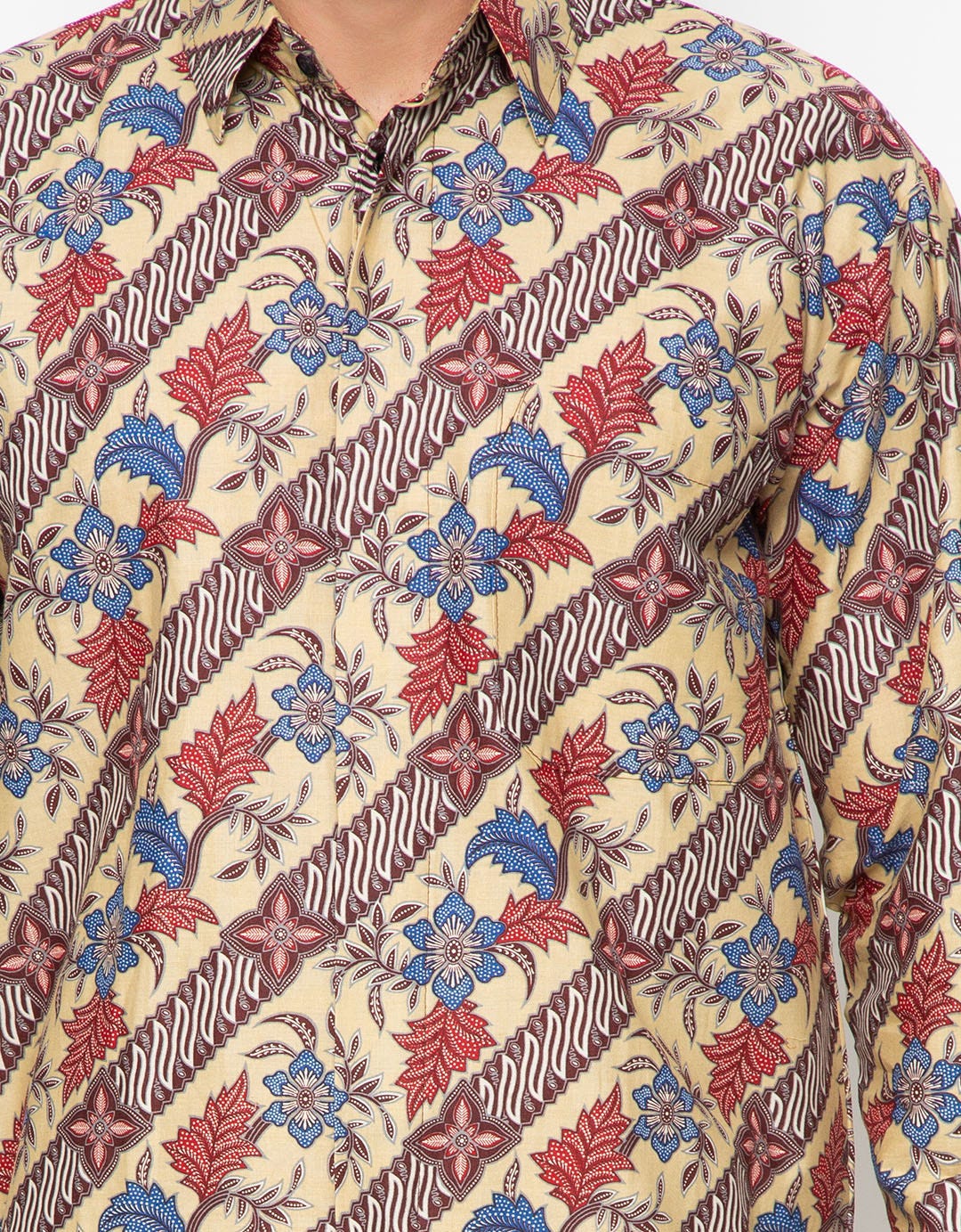 Bali Lestari KLSL-04-KLSL Men's Long Sleeve Cotton