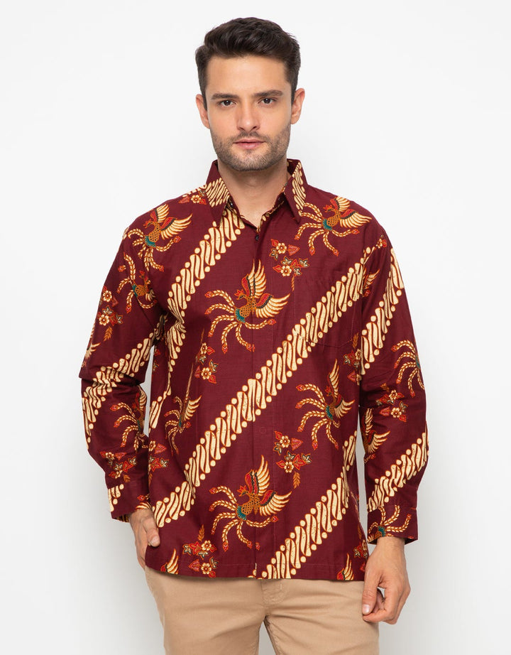 Bali Lestari KLSL-05-KLSL Men's Long Sleeve Cotton