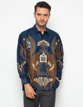 Bali Lestari Batik Cotton Foil Long Sleeve