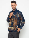 Bali Lestari Batik Cotton Foil Long Sleeve