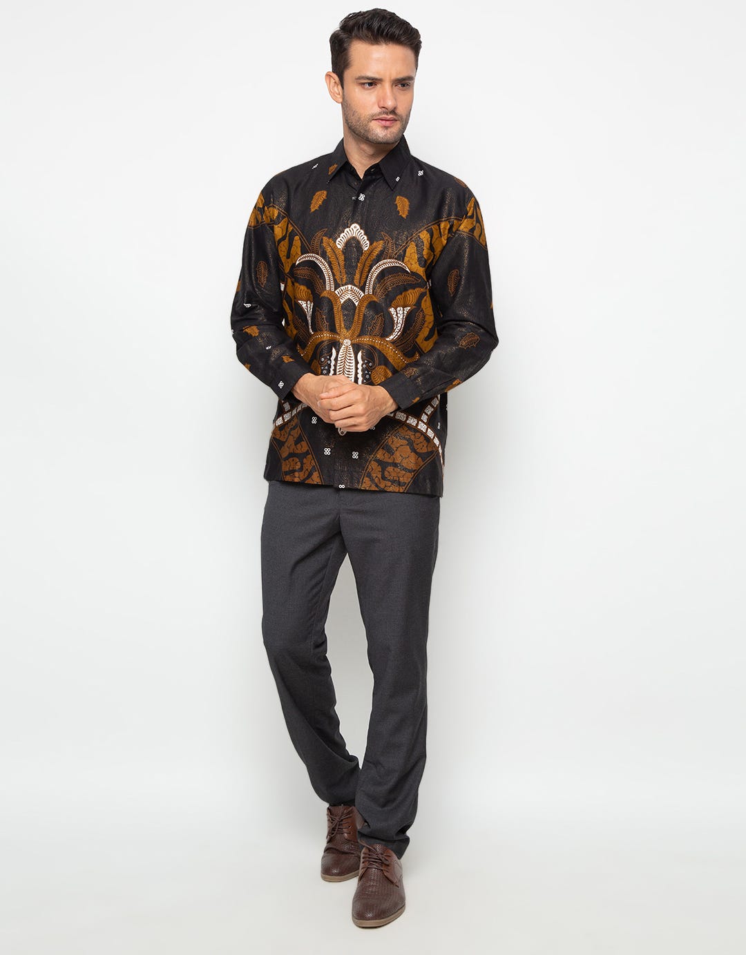 Bali Lestari KRPL-07-KRPL Long Sleeve Foil Cotton
