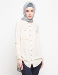 S LS LINEN SLUB TOP