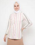 S LS MULTI STRIPE TO