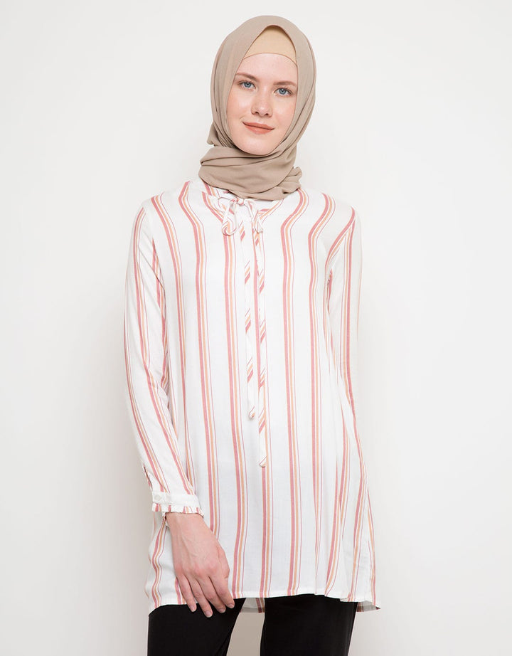 M LS MULTI STRIPE CR