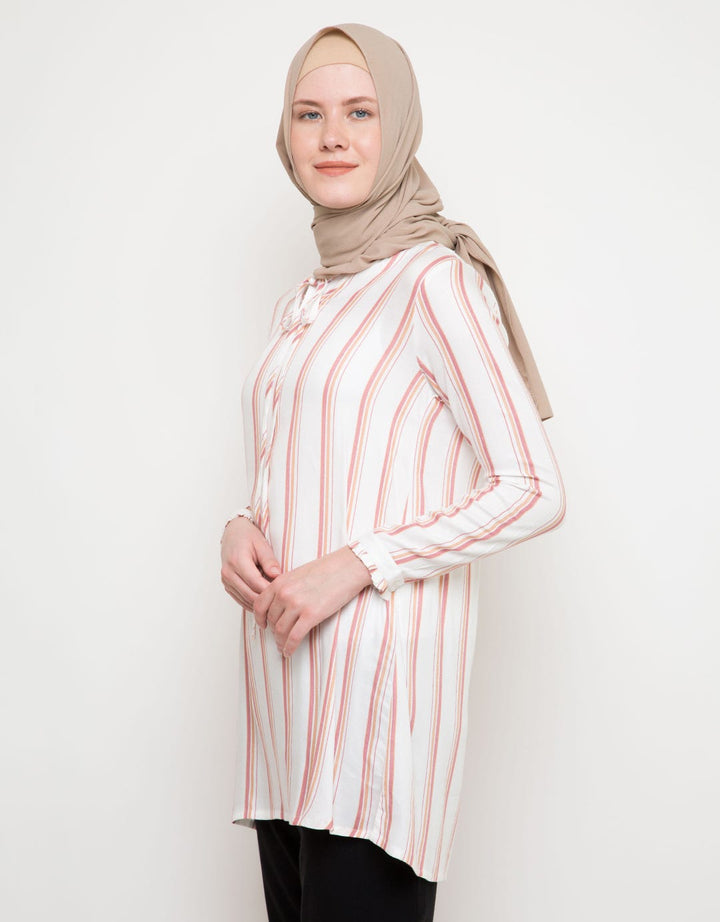 M LS MULTI STRIPE CR