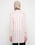 M LS MULTI STRIPE CR