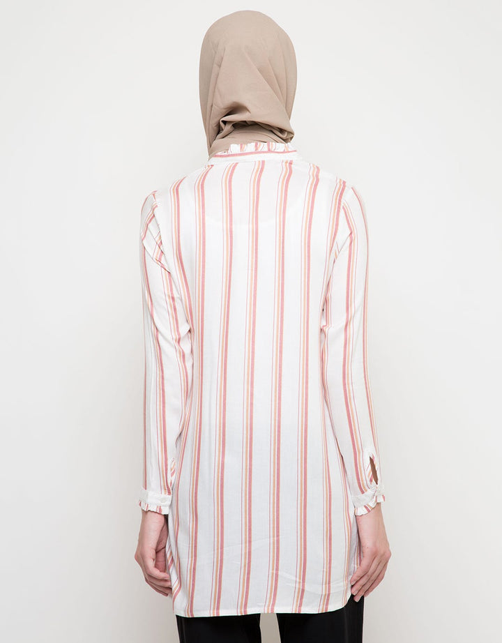 M LS MULTI STRIPE CR