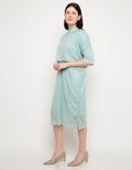 3/4 HAI LACE KAFTAN