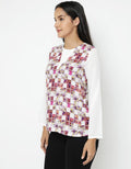Cardinal Femme Blouse Flower