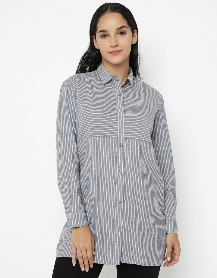 Cardinal Femme Striped Shirt