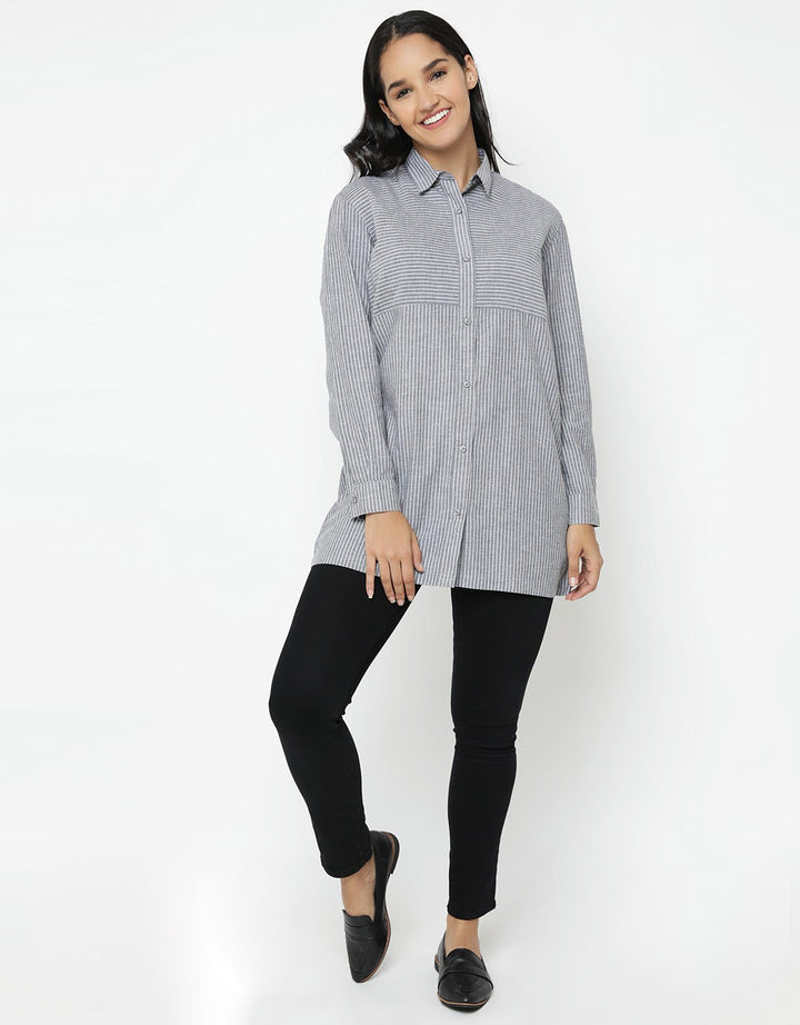 Cardinal Femme Striped Shirt