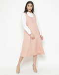 LEB DRESS MAXI EMB S