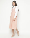 LEB DRESS MAXI EMB S