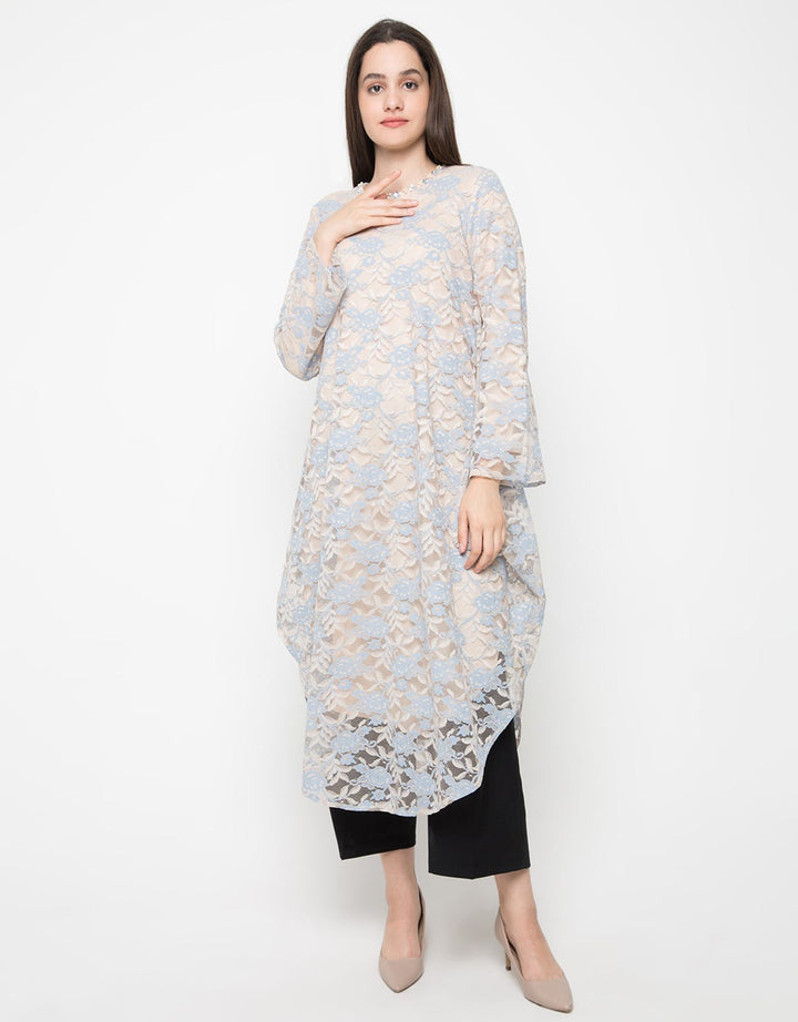 L/S LONG TUNIC LACE