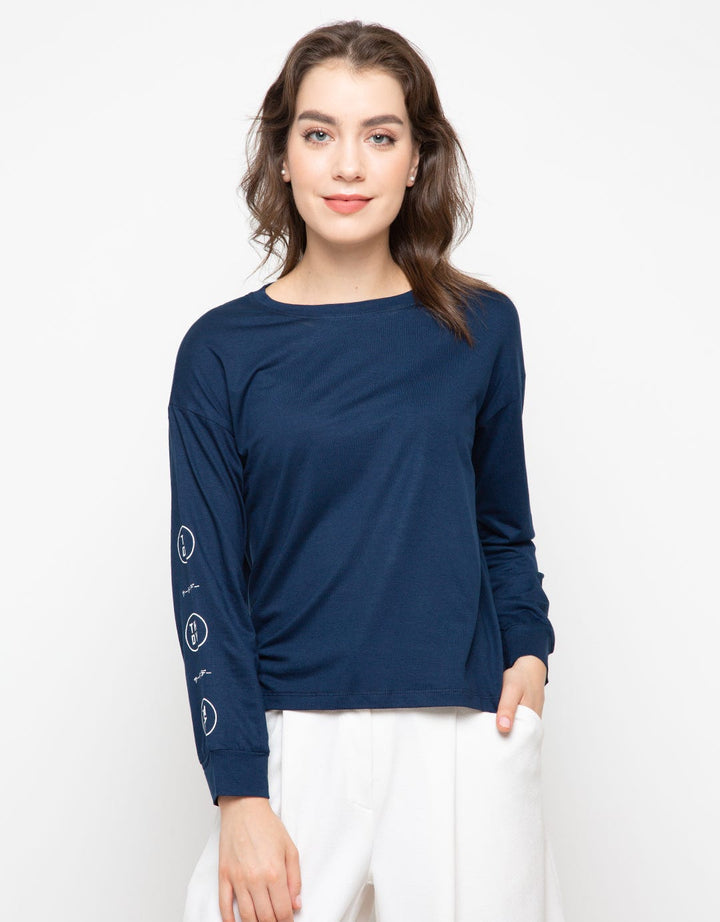 Third Day Co T-shirt Detail Print Lengan