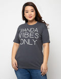 Cardinal Girl T-shirt Print Panda Vibes Only