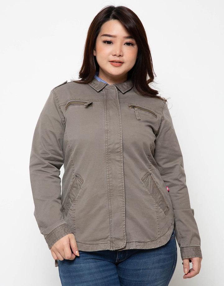 Cardinal Girl Pluz Size Jaket Cotton