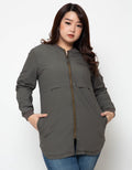 Cardinal Girl Pluz Size Jaket Cotton