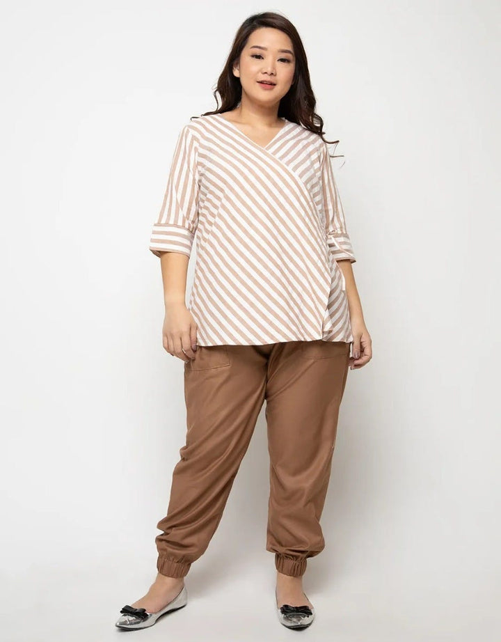 Julien Big Size Fide Blouse