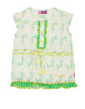 Pingu Blouse Motif Leaf