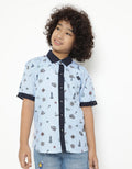 Pingu Club Kemeja Print Sea Things