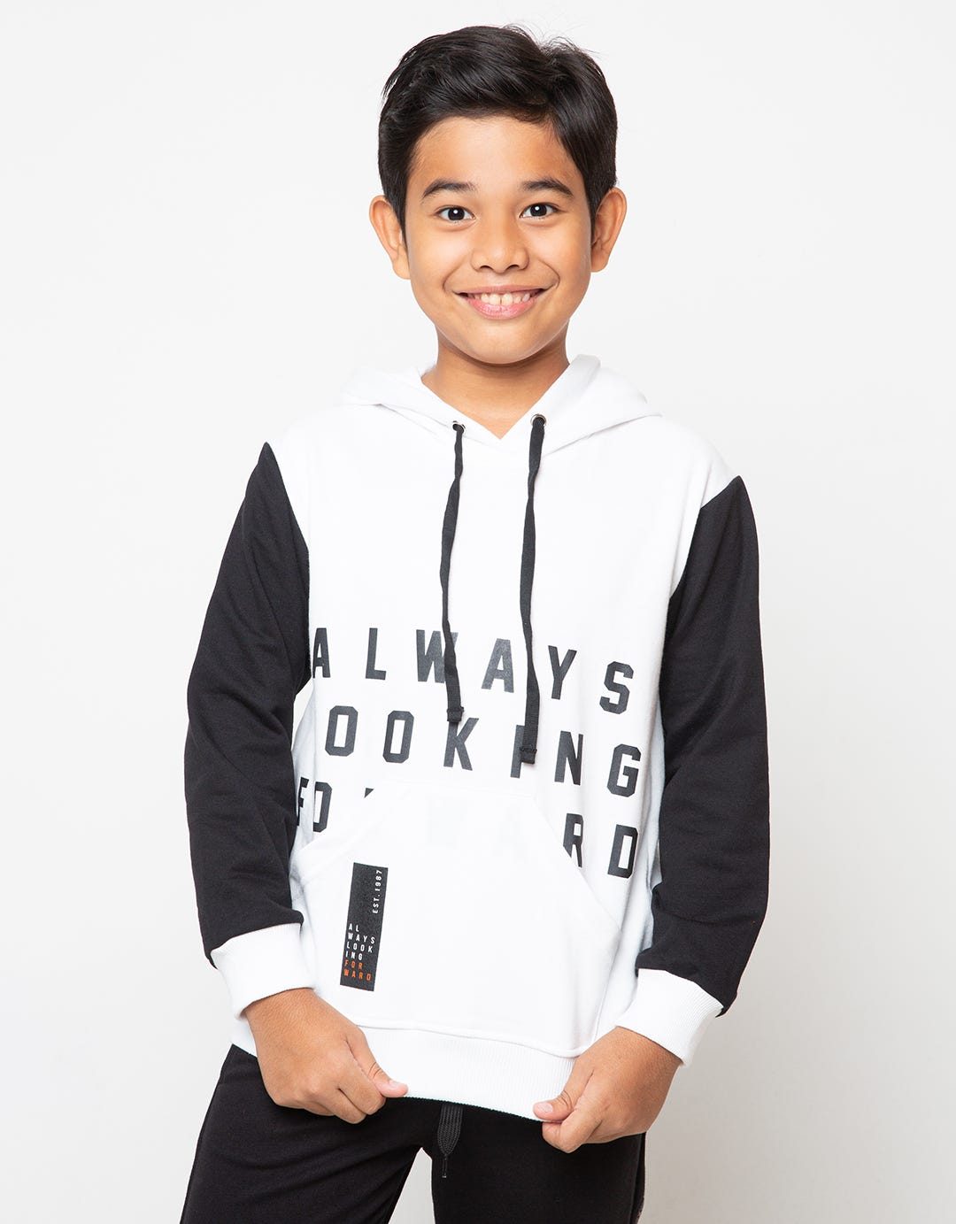 SW PRINTNOFLOC HOODY