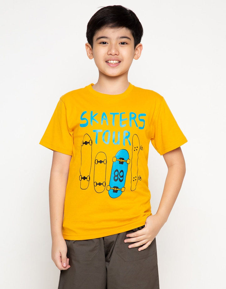 Aero Short Sleeve T-Shirt Print Type Quitar