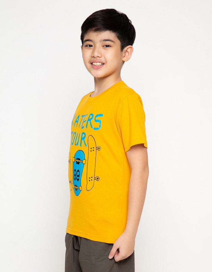 Aero Short Sleeve T-Shirt Print Type Quitar