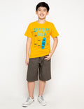 Aero Short Sleeve T-Shirt Print Type Quitar