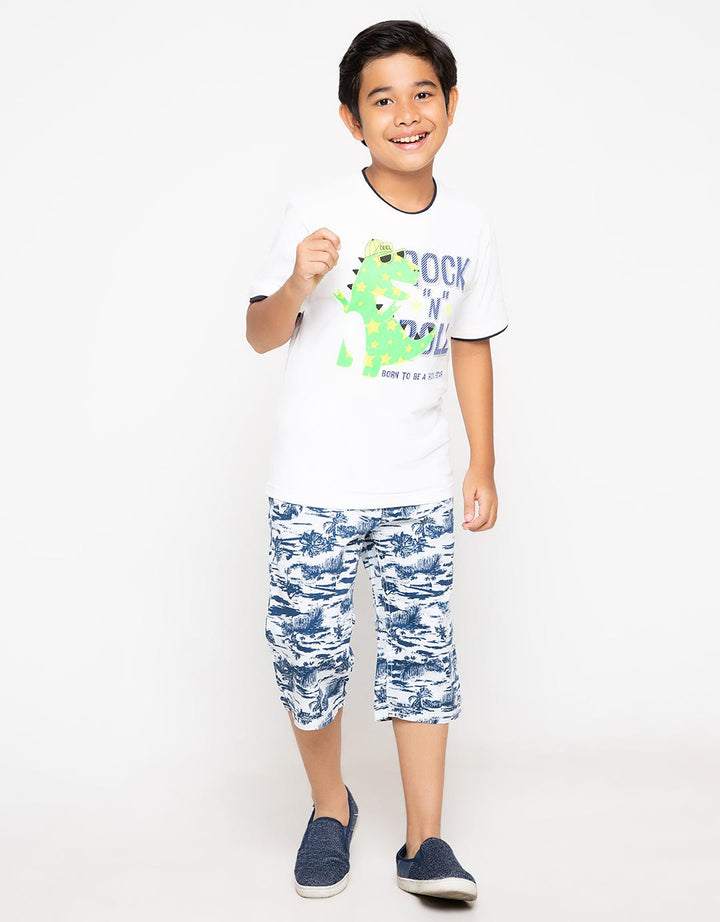 Aero T-Shirt Dino Roll N Rock Neon