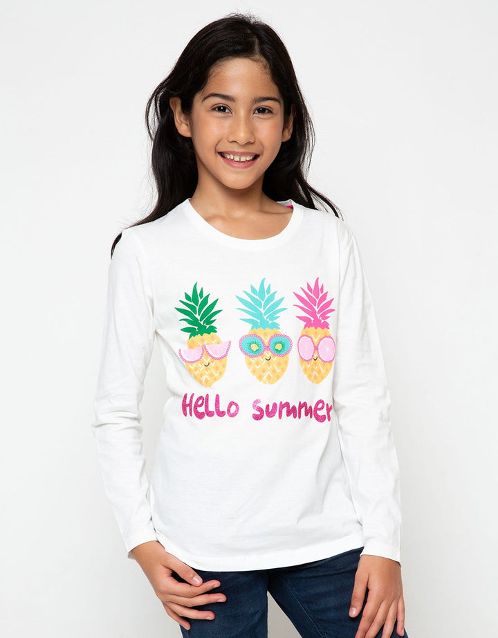 KI LS PINEAPPLE GLAS