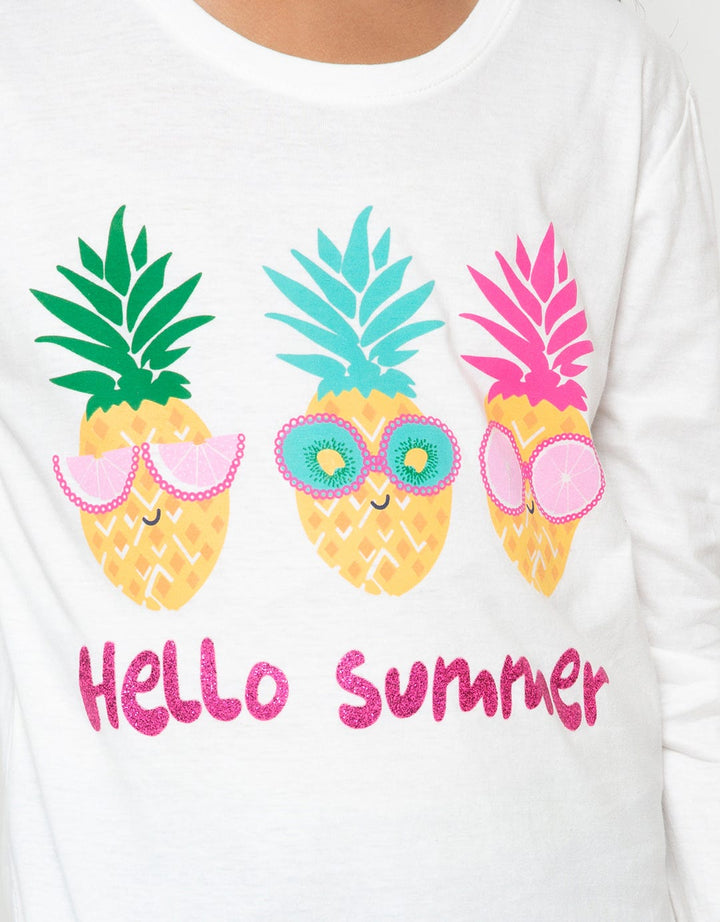 KI LS PINEAPPLE GLAS