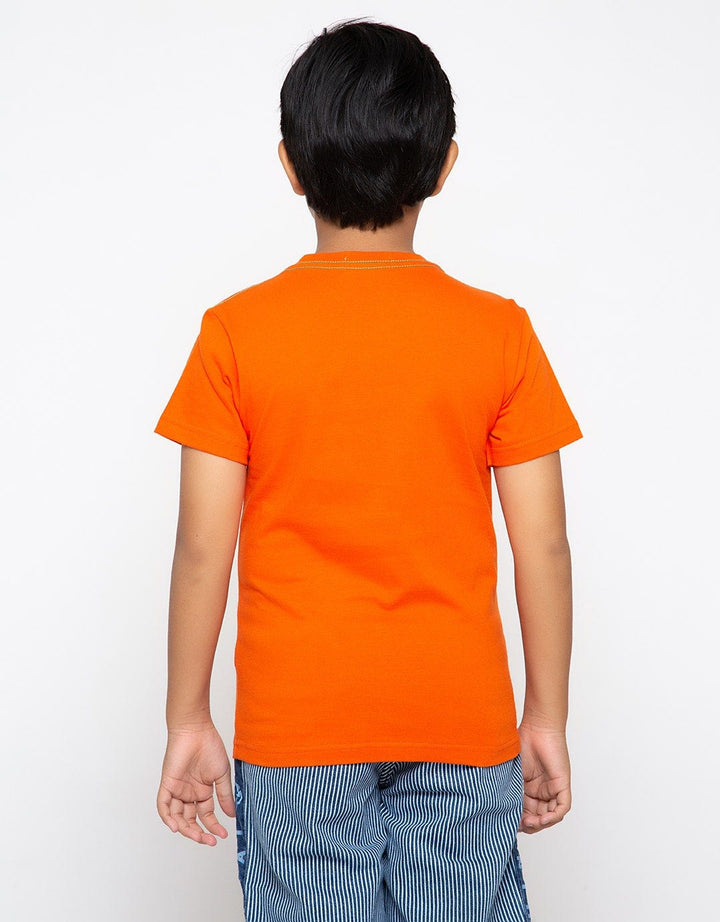 Aero Robot Print Kaos Anak Laki-Laki