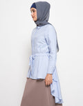 BLOUSE OXFORD HI-LOW